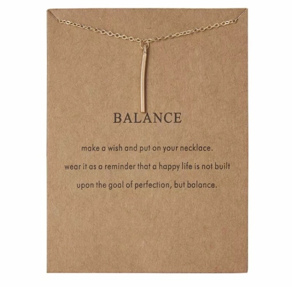 Balance necklace